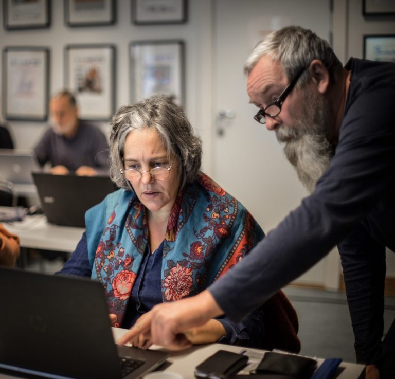 Illustrasjonsfoto Seniornett