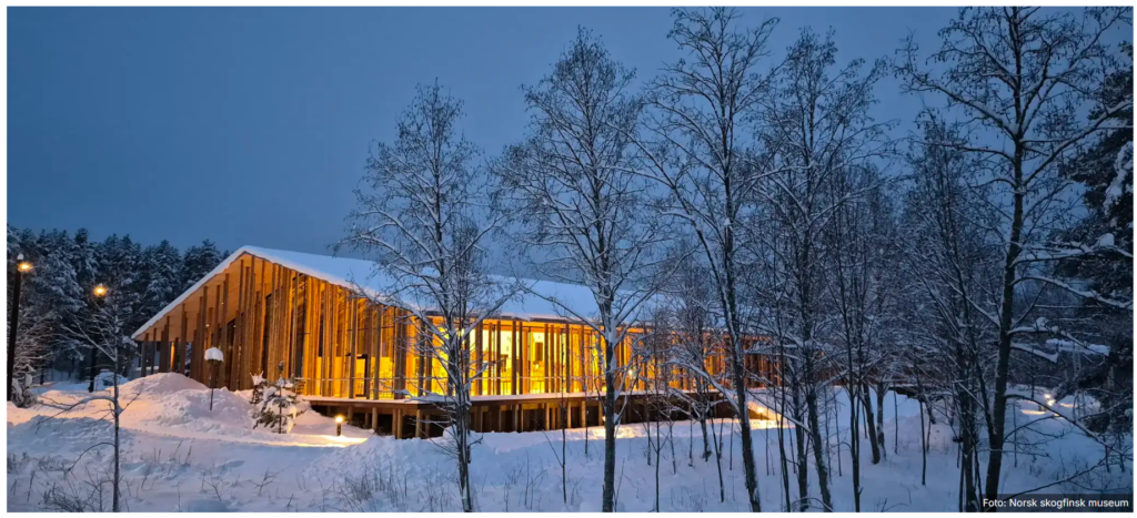 Skogfinsk museum Foto: Norsk skogfinsk museum